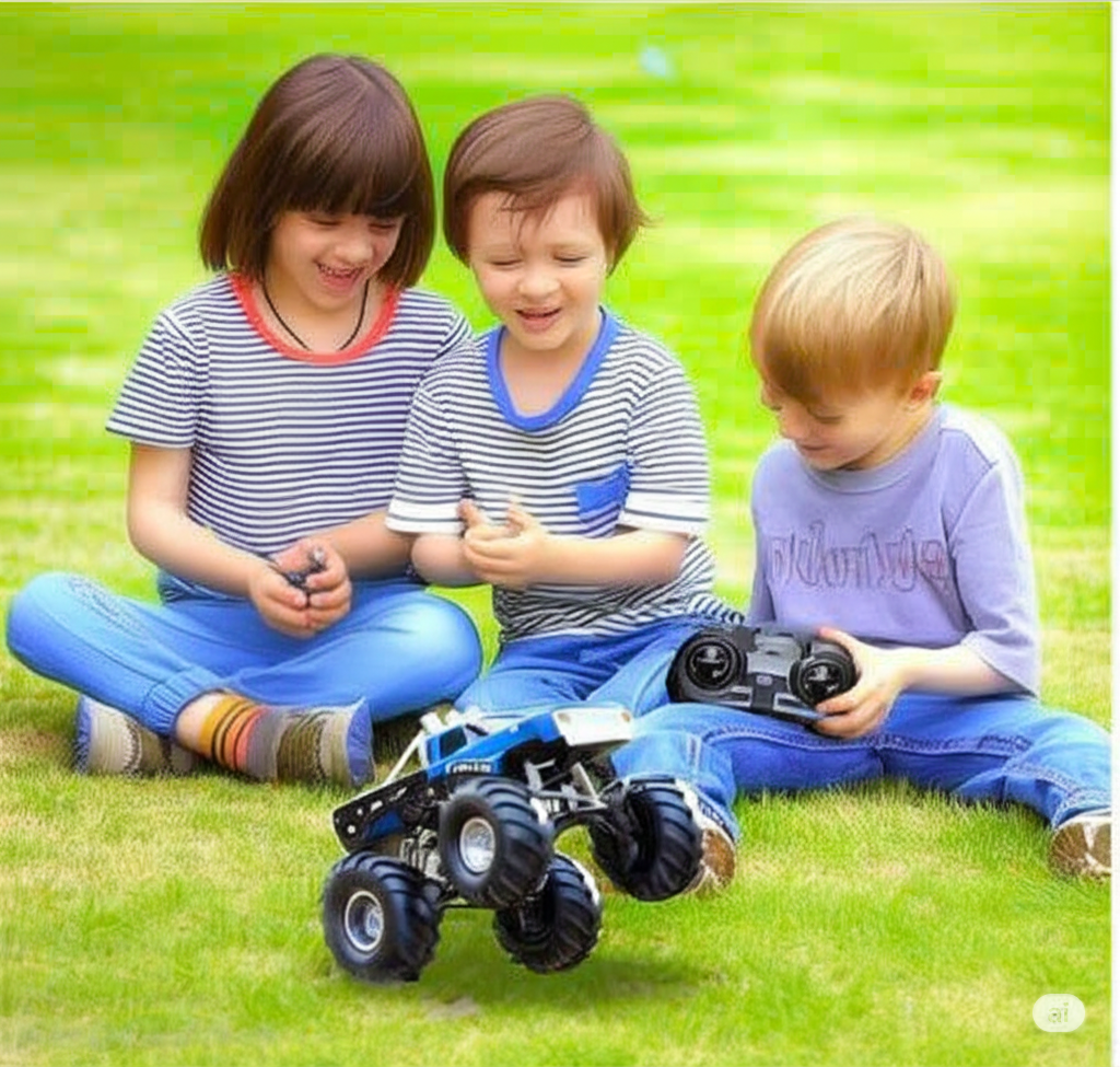 Ô Tô Điều Khiển Từ Xa Xe Tải Địa Hình 4 Bánh Lớn – Gyroscope Super Stunt Car NO.ZC008-T167-2